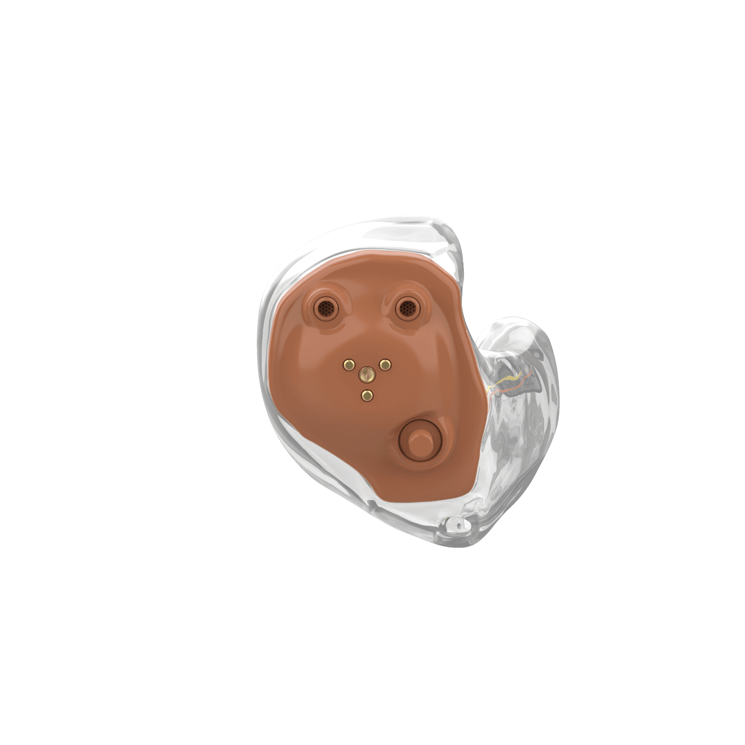 In-The-Ear (ITE) custom-molded hearing aid