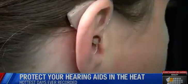 Protecting Hearing Aids in Extreme Heat